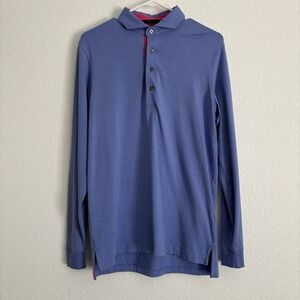 Greyson Mens Long Sleeve Polo Shirt Small